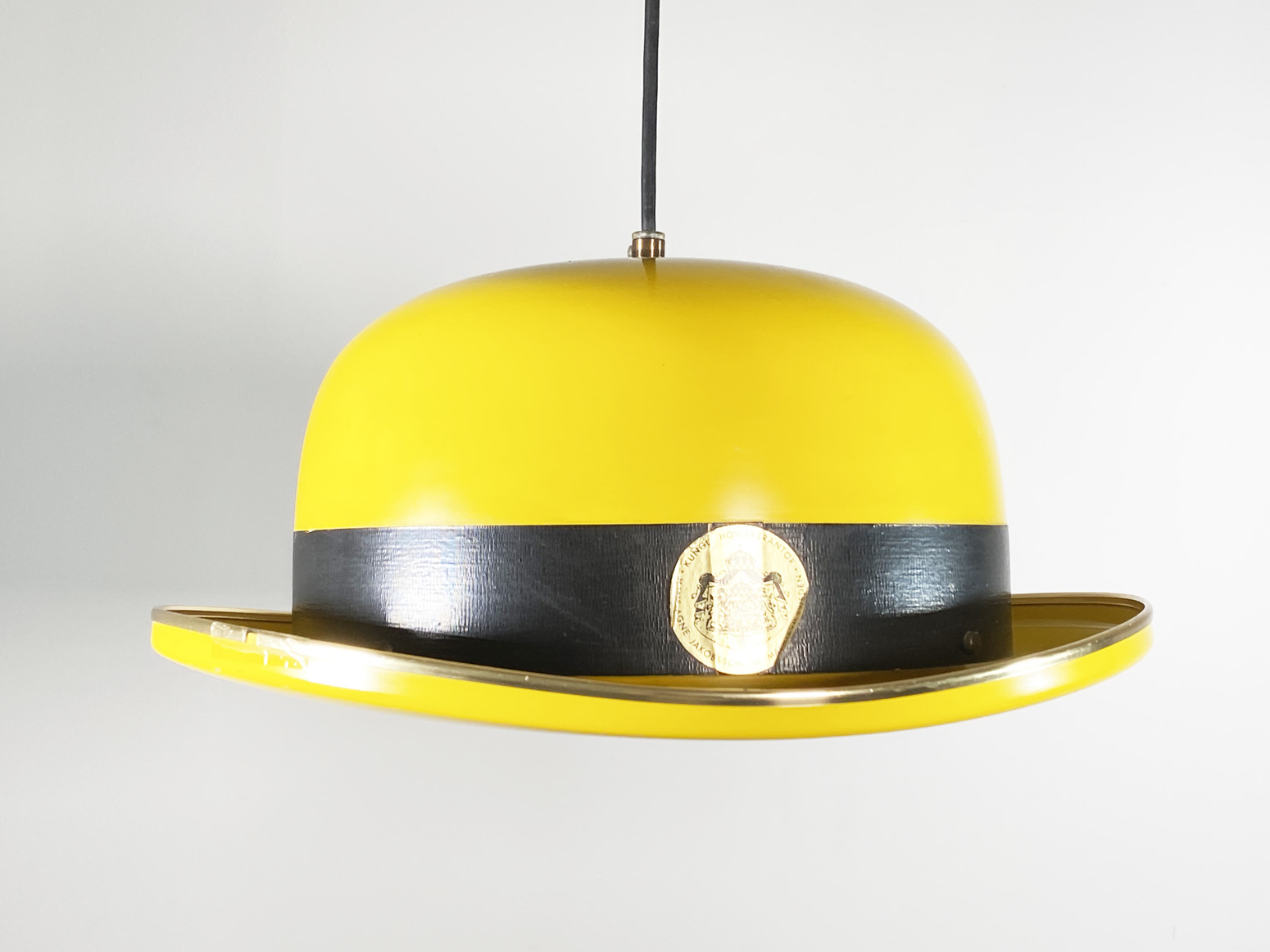Bowler Hat Pendant Lamp by Hans-Agne Jakobsson, 1960s.