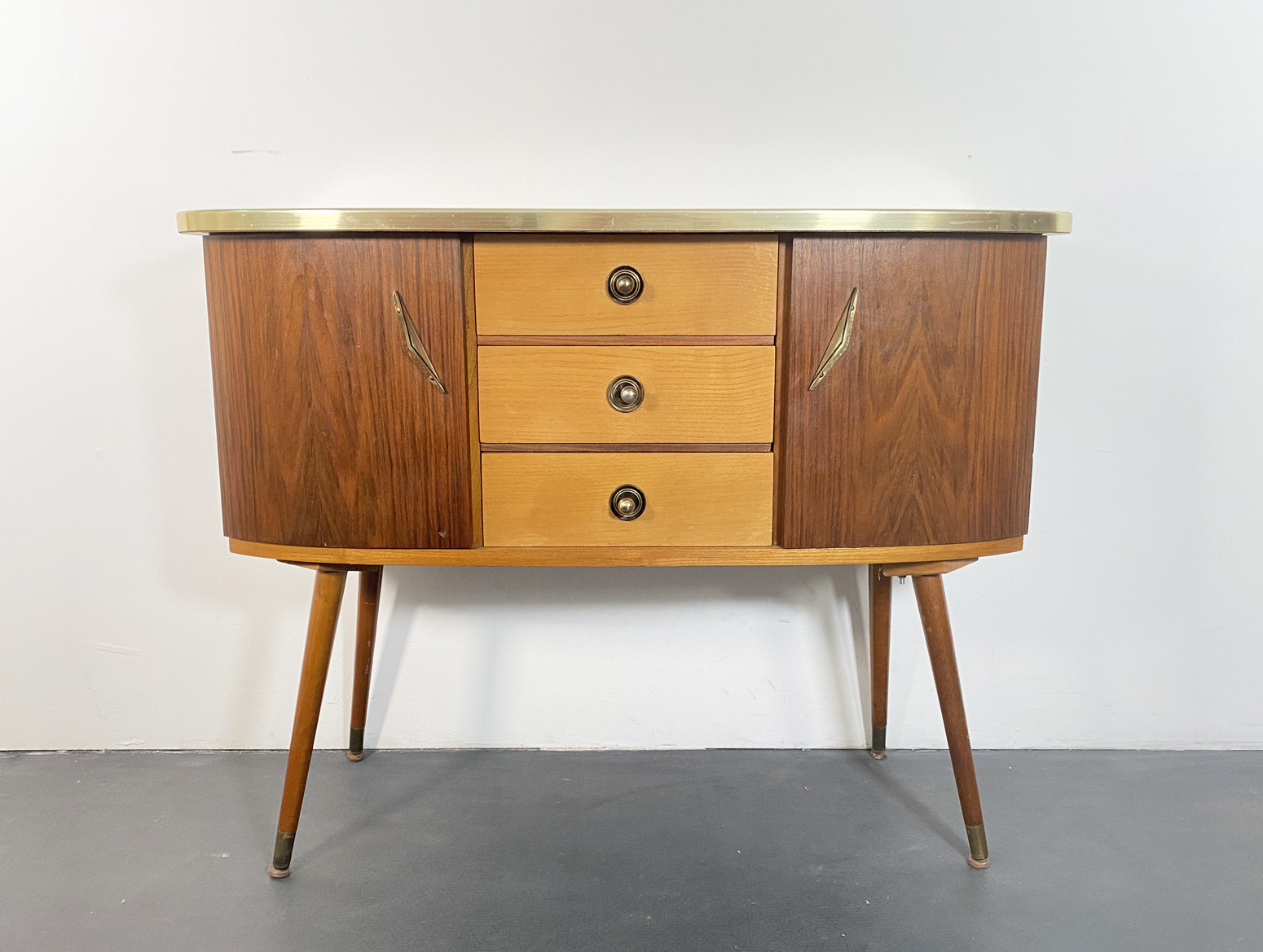 Small Mid Century Dresser, Sideboard, Cabinet, 1950s.