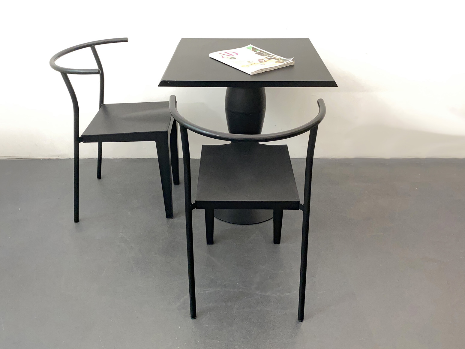 2 Stühle und Tisch von Philippe Starck für Kartell