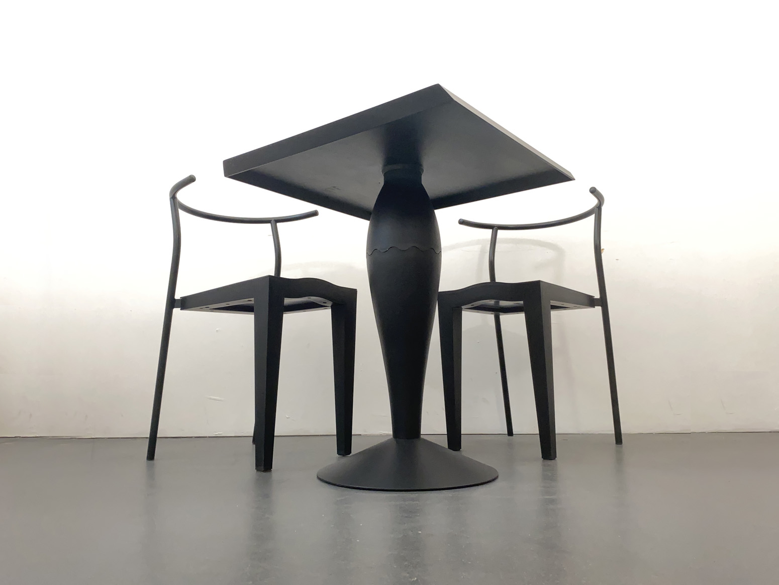 2 Stühle und Tisch von Philippe Starck für Kartell
