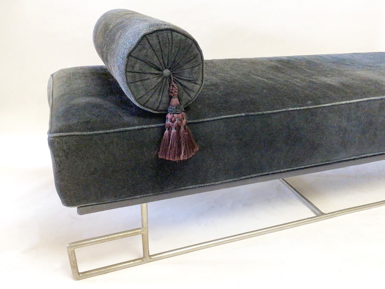 ArtDecoBauhausDaybedCouchSofachromeplatedTubularSteel