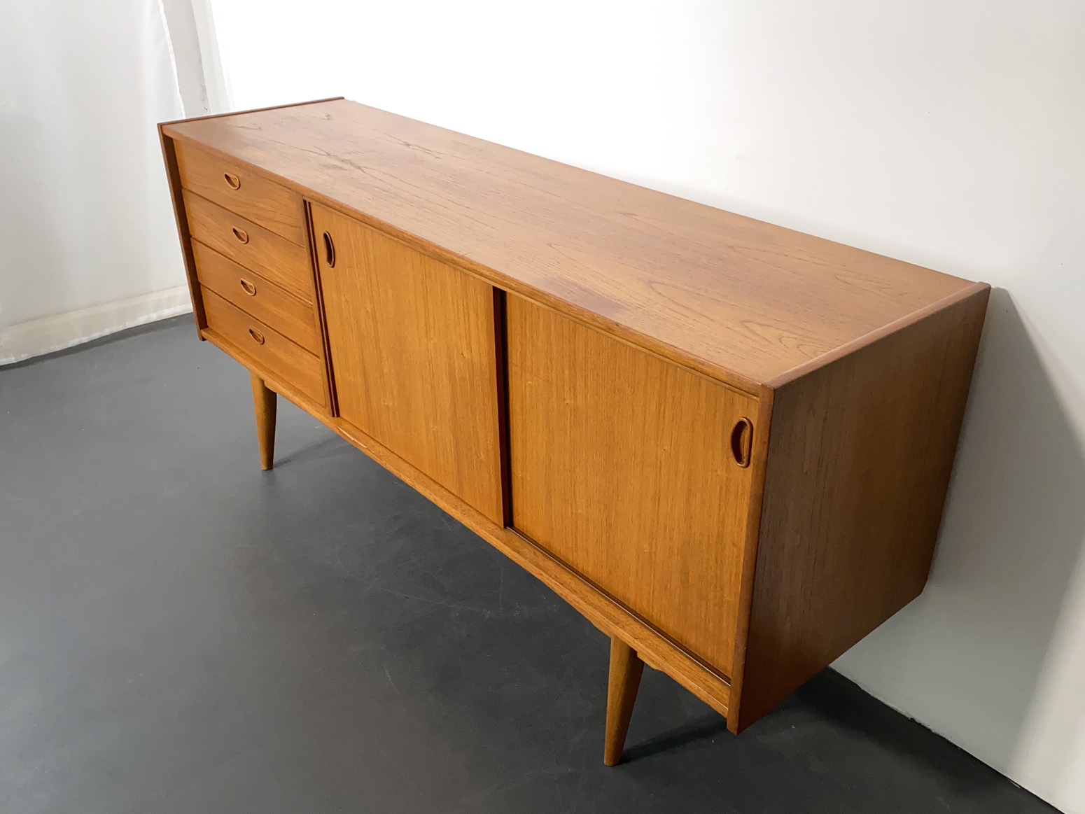 Mid Century Teak Sideboard, Germany, 1960s.