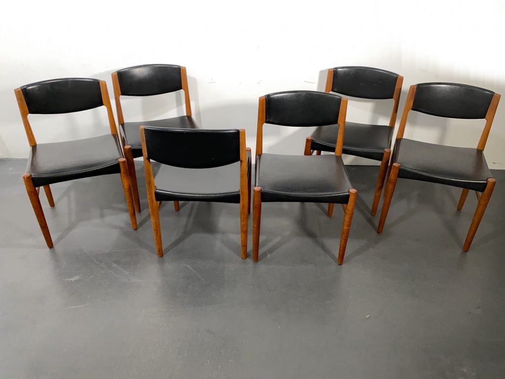 wallpapers Faux Leather Dining Chairs Set Of 6 set of 6 mid century dining chairs teak