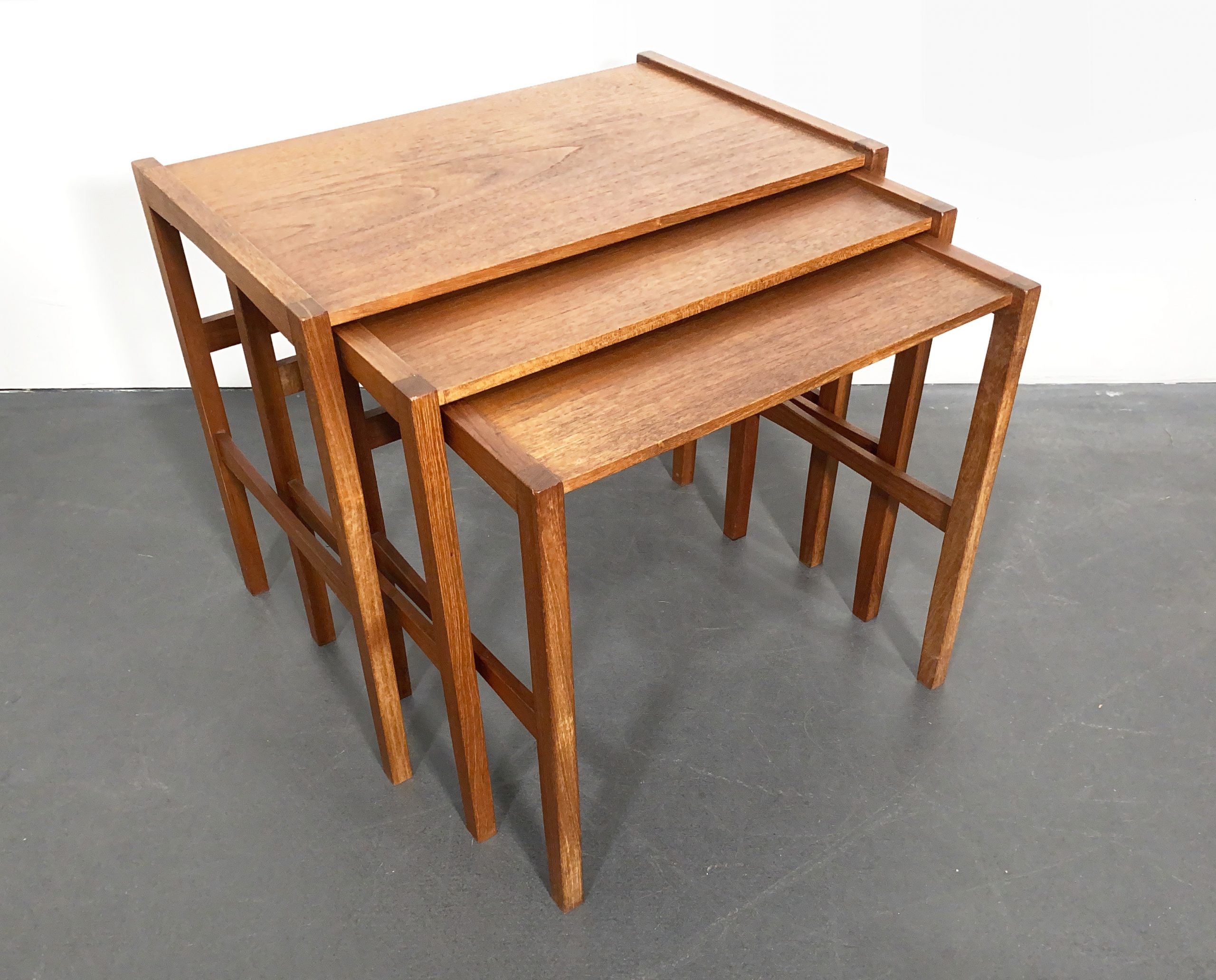 Teak Nesting Tables Denmark 60s