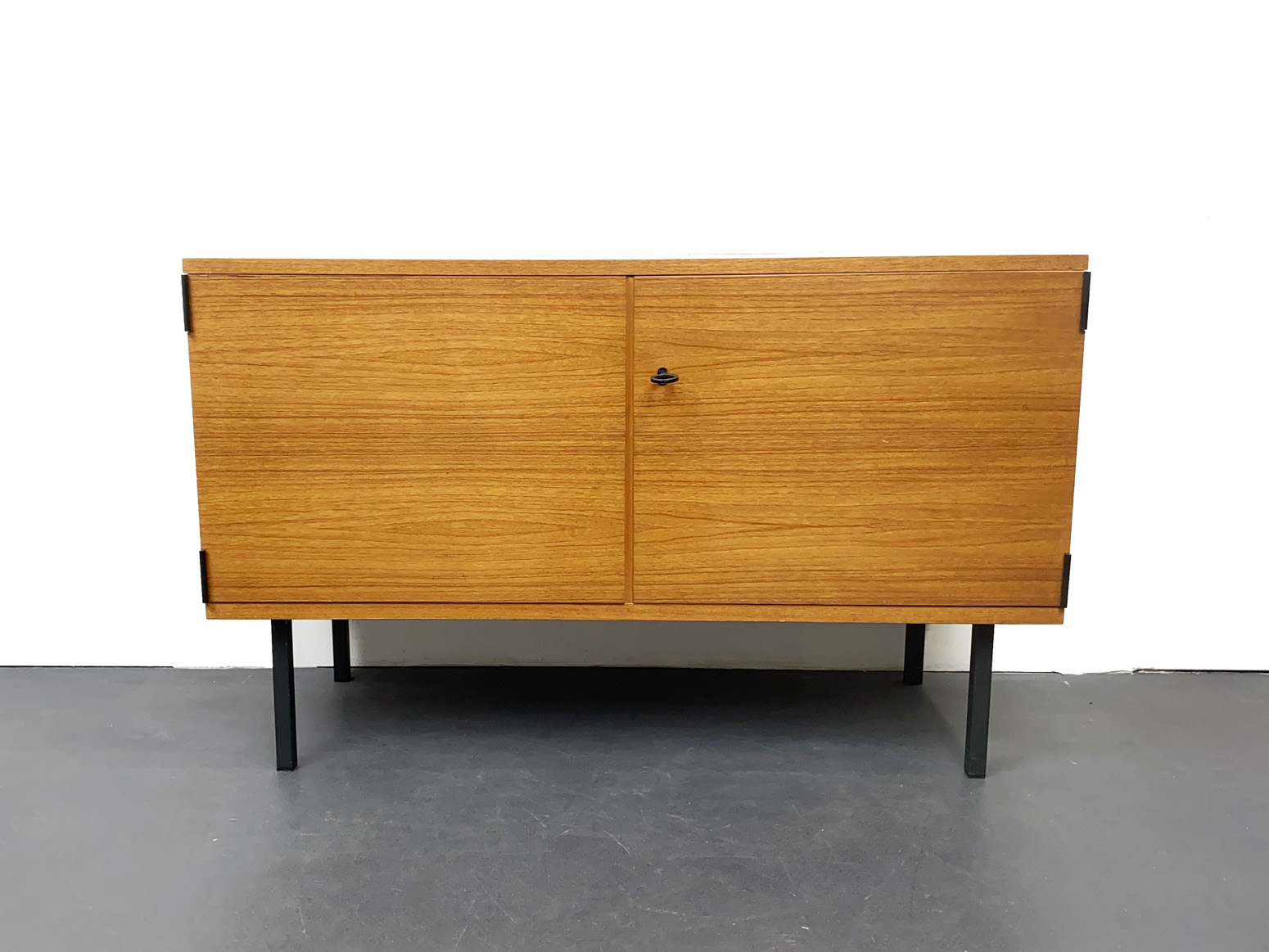 Mid-Century Teak Sideboard Modell Twen von Günter Renkel für Rego, Deutschland, 1960er.