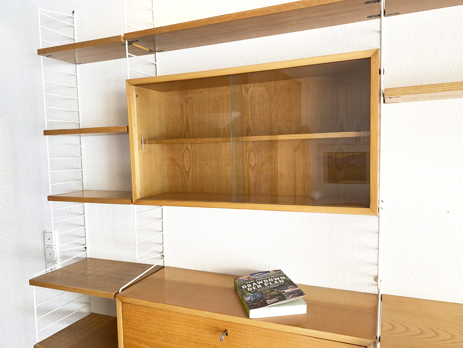 Modular String Wall Shelf System by Katja & Nils Strinning for String