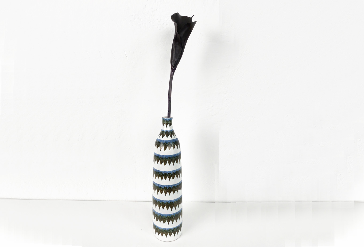 Vase Steingut-Keramik Modell 189 von Stig Lindberg für Gustavsberg, Schweden, 1950er.