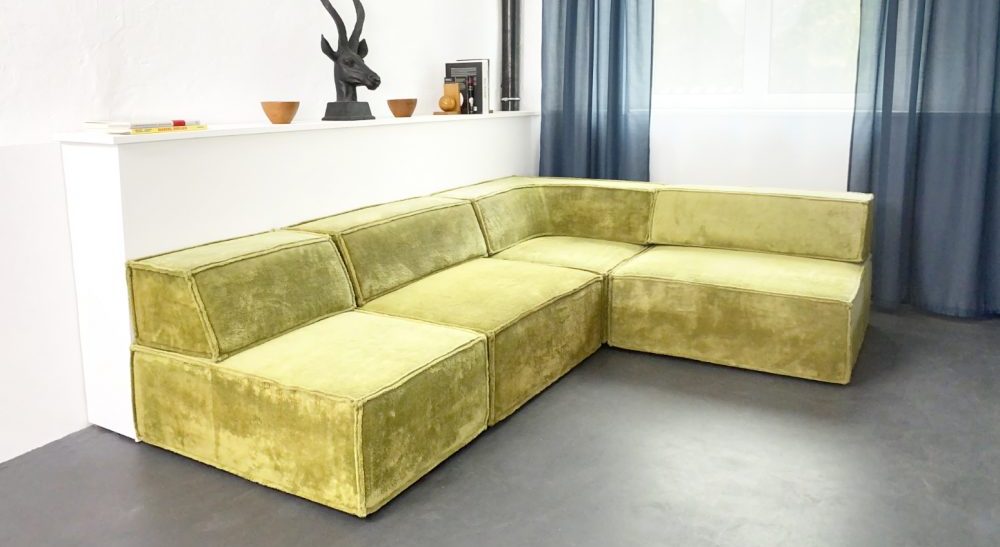 „SOLD“ Modulares COR Trio Sofa von Team Form AG, Schweiz, für COR, Deutschland, 70er.