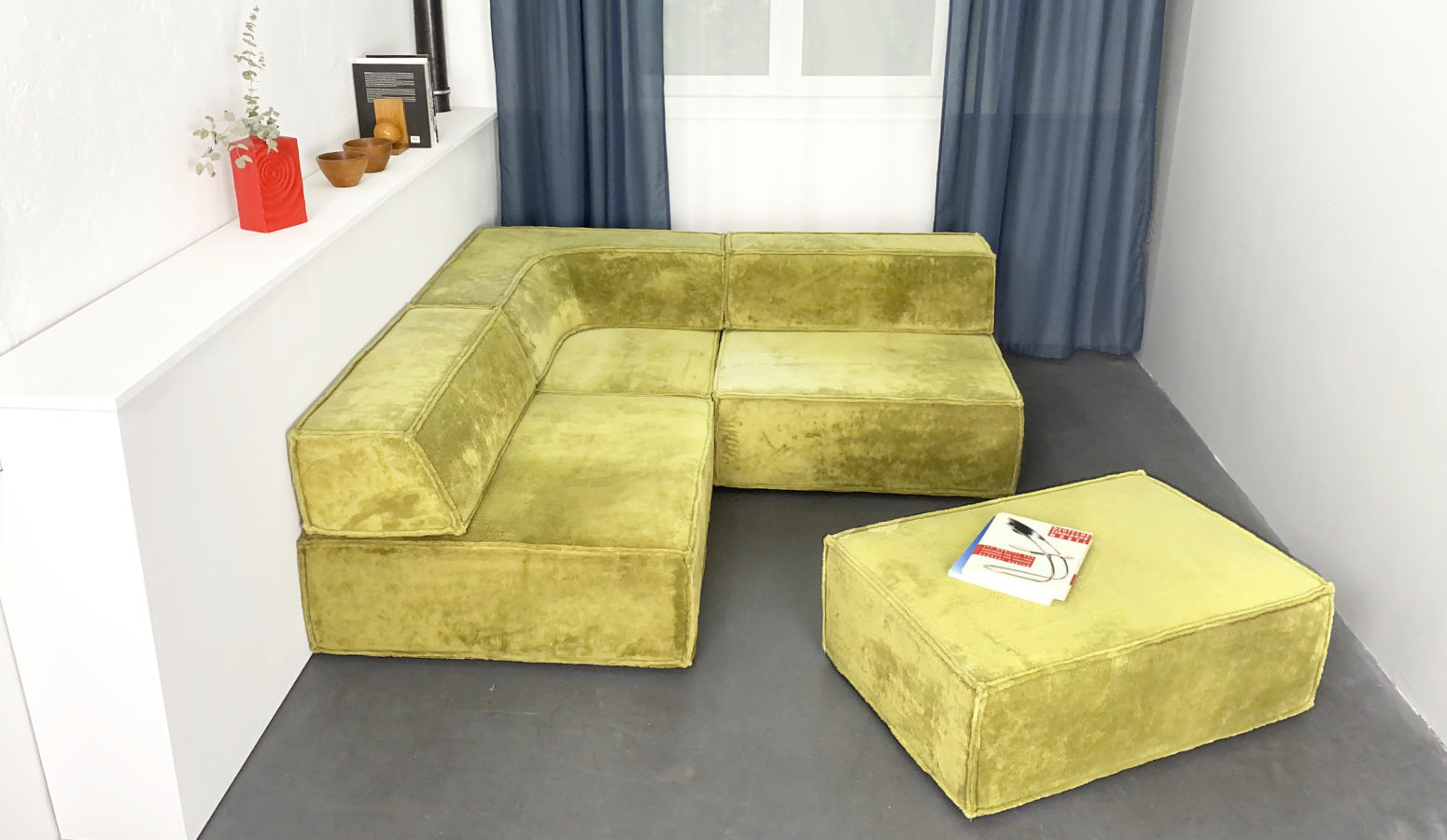 „SOLD“ Modulares COR Trio Sofa von Team Form AG, Schweiz, für COR, Deutschland, 70er.