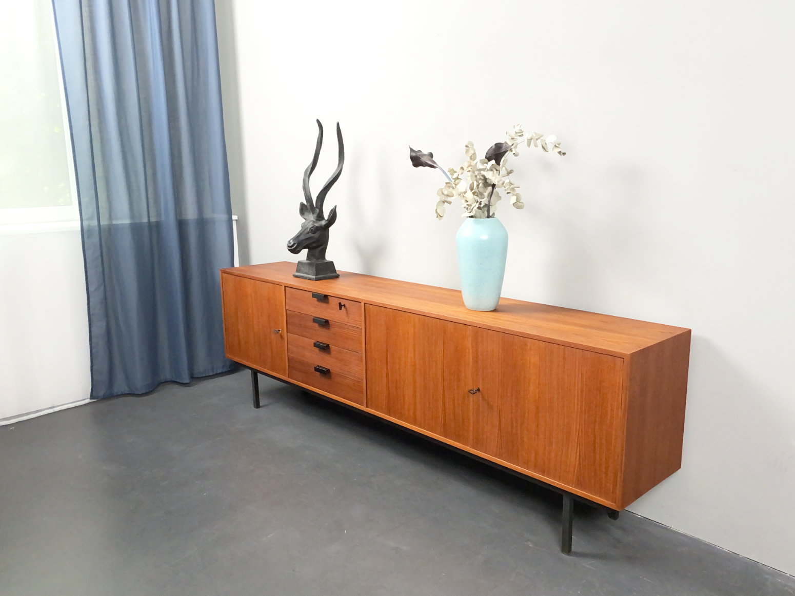 Teak Sideboard from Robin Day for Hille, London, England, 50s