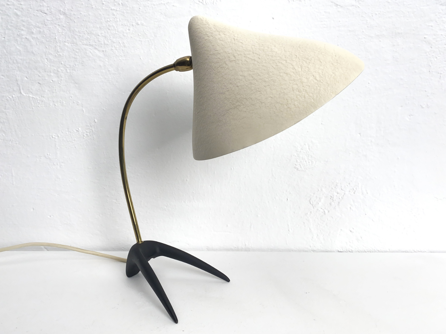 Table Lamp with crow’s foot by Louis Kalff for Philips, Netherlands, 1950s