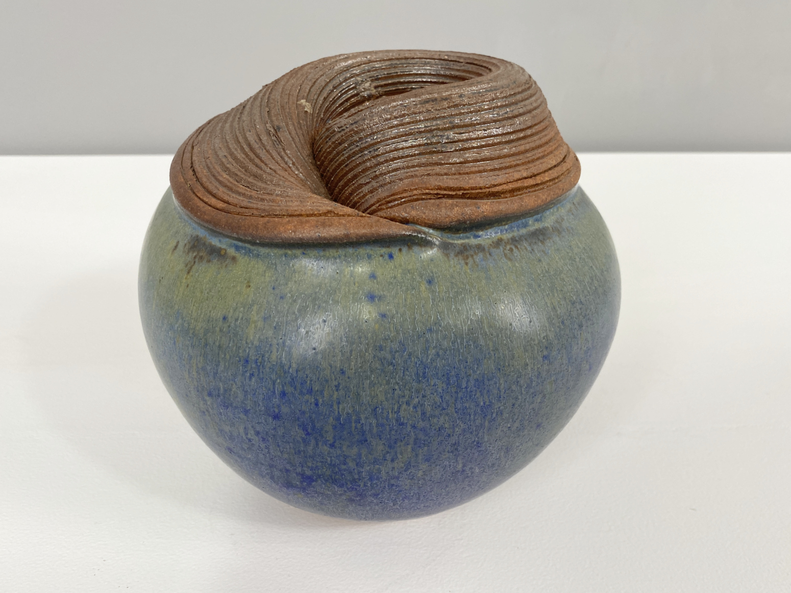 Unikat Keramik Vase von Barbara Schwämmle, Deutschland 1970er