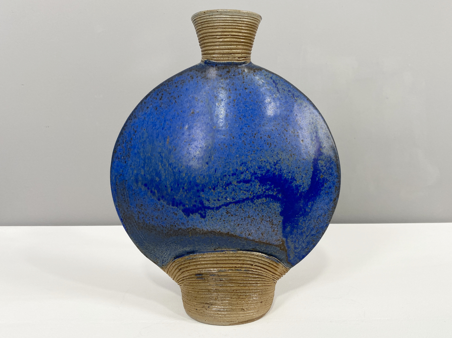 Unikat Keramik Vase, Barbara Schwämmle, Deutschland 1970er