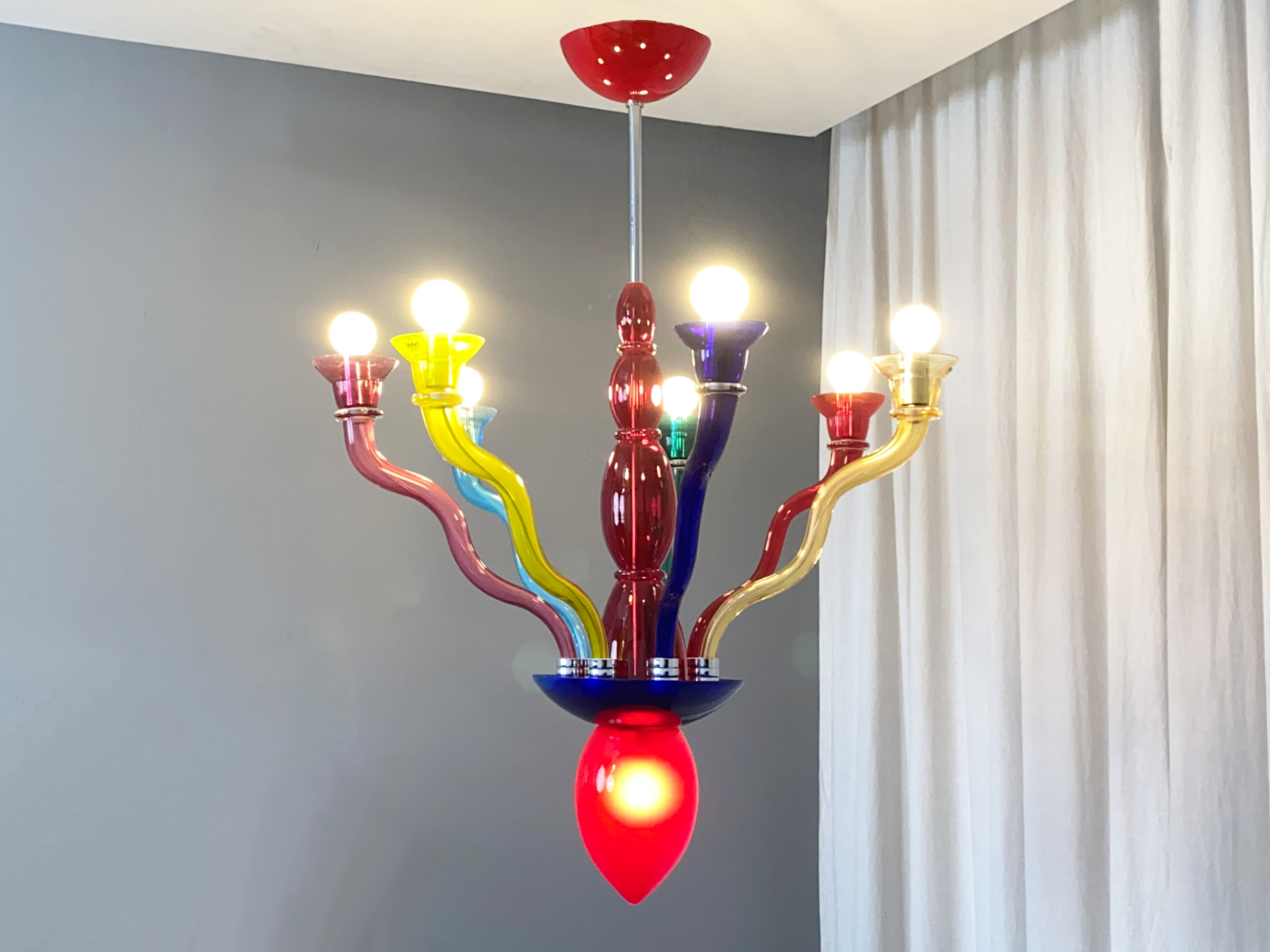 Gaia Chandelier Venexiana, by Ernesto Gismodi VeArt, Murano