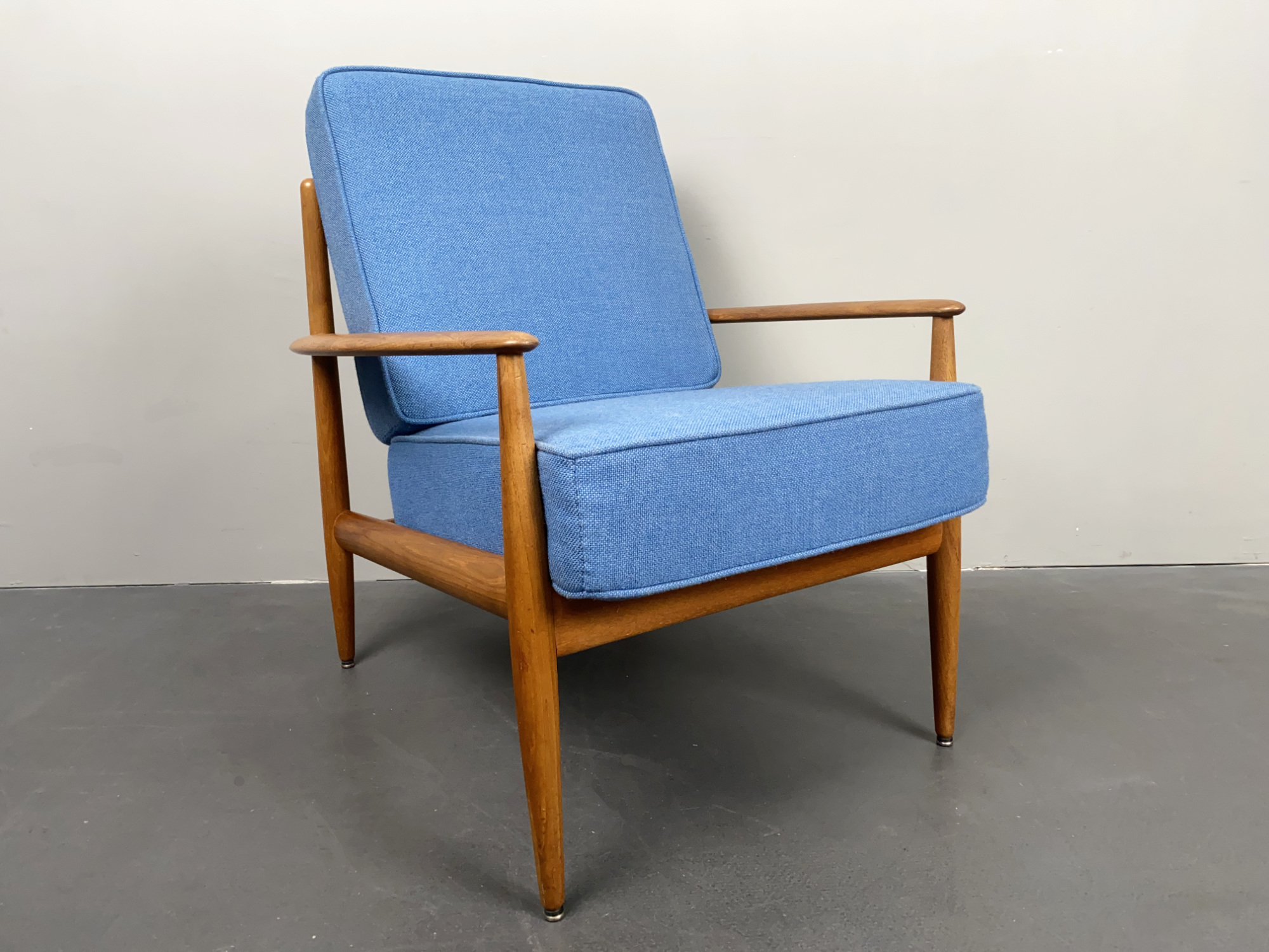 Armchair Teak Wood, by Grete Jalk for France & Son, Denmark, 1960s