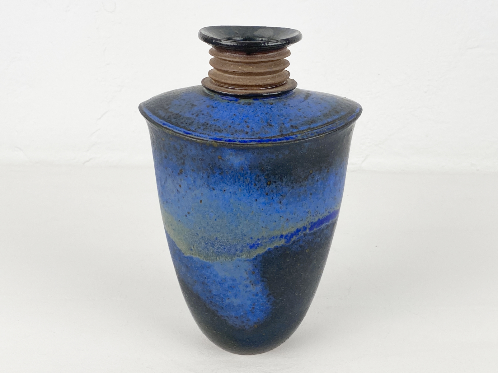 Ceramic Vase, Studio Ceramic, Unique Piece by Barbara Schwämmle, Germany, 1980s