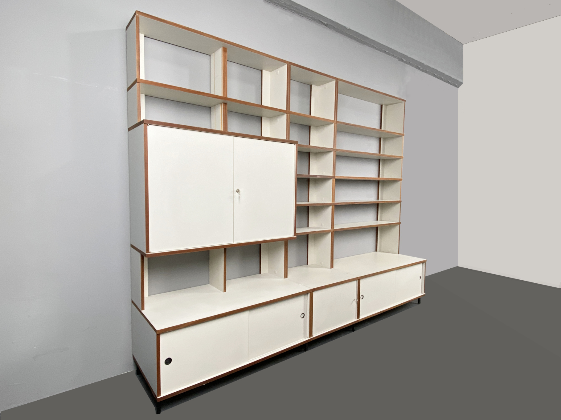 M 125 Shelf System by Hans Gugelot for Bofinger, Germany, 1950s