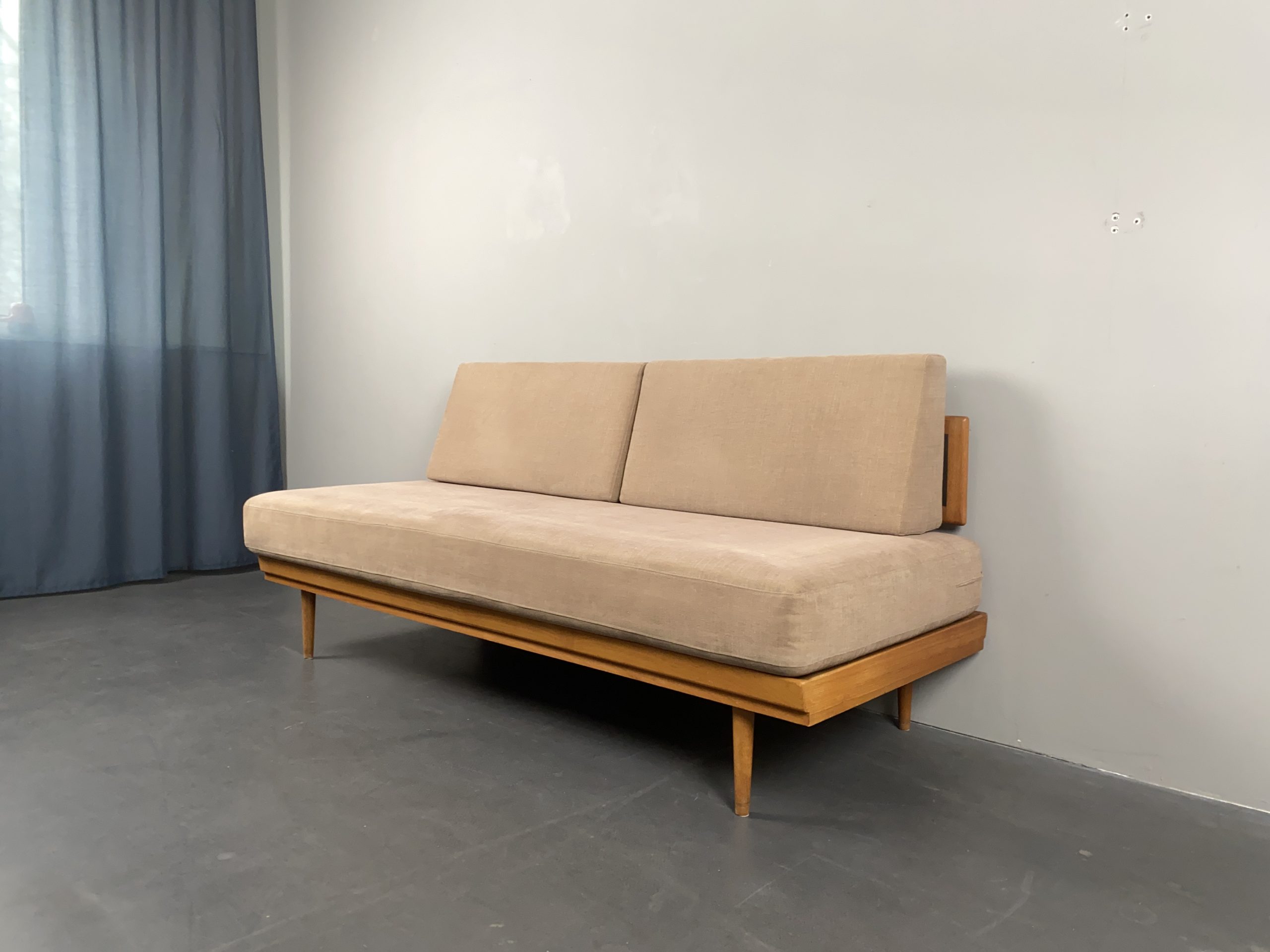 Teak Daybed / Couch by Wilhelm Knoll Series Antimott, 1950s