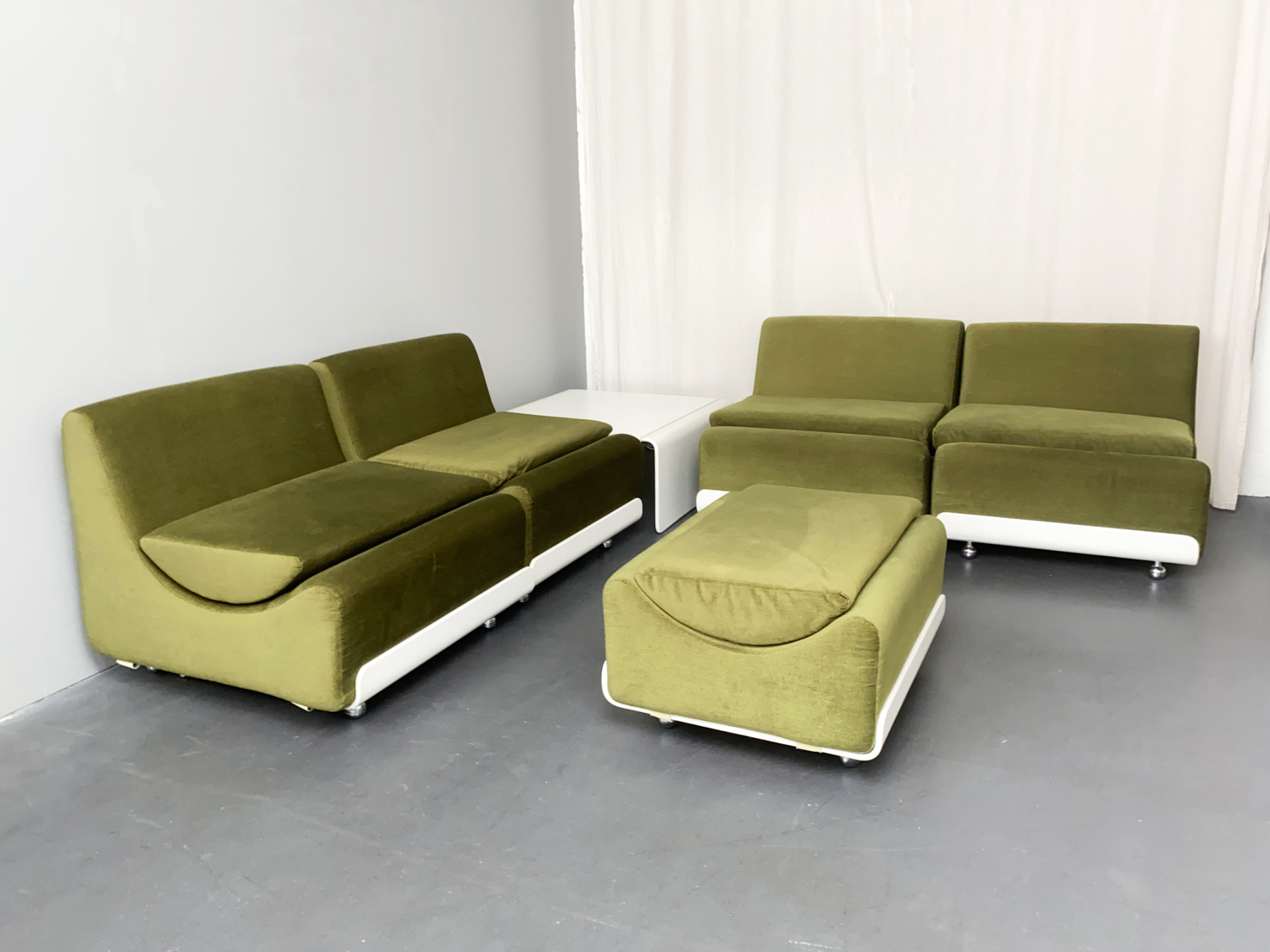 Orbis Lounge Sofa Set by Luigi Colani for Cor, Germany, 1970s