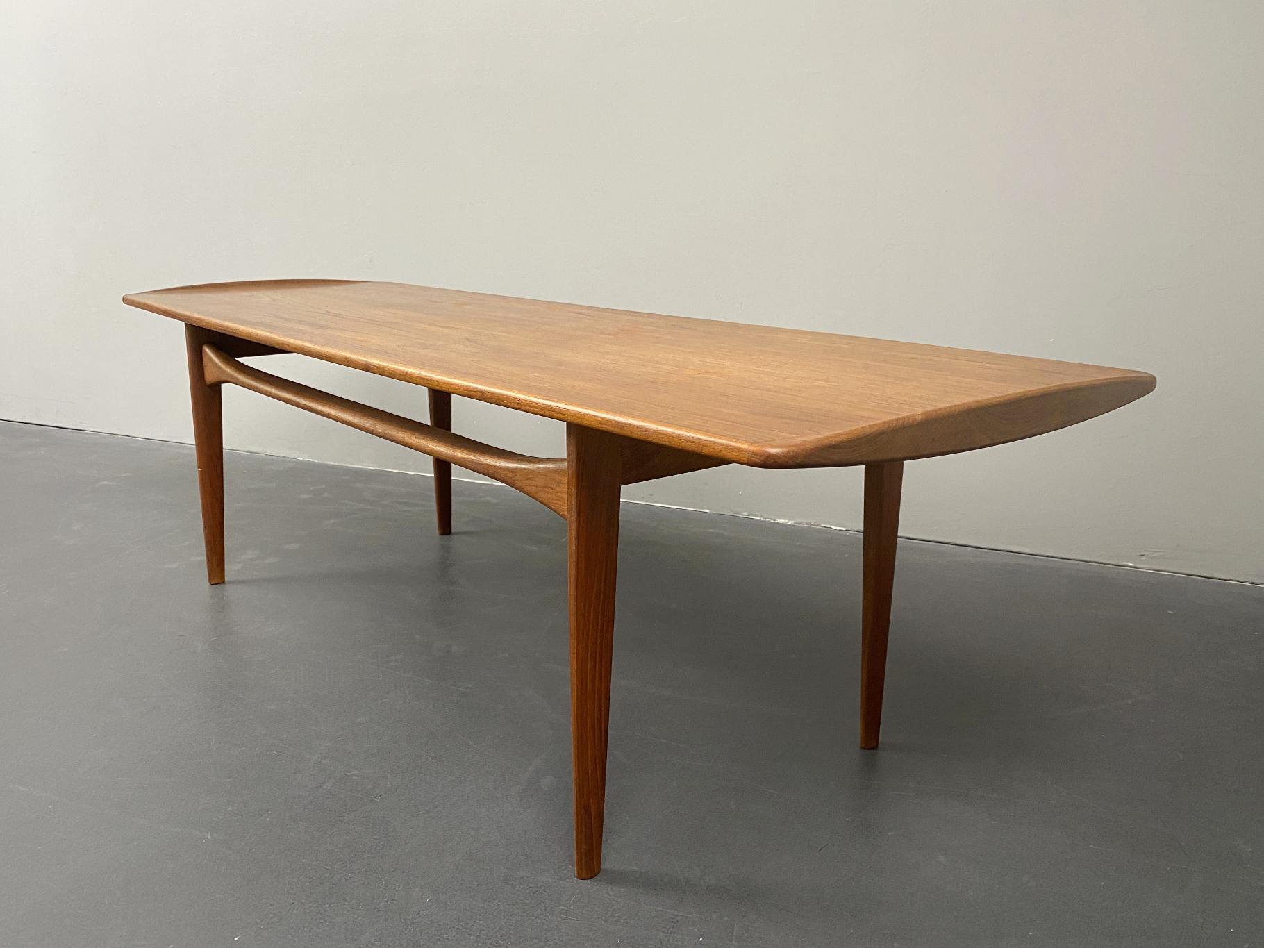 Teak Coffee Table by Tove and Edvard Kindt-Larsen for France & Daverkosen / France & Son, Denmark, 1960s