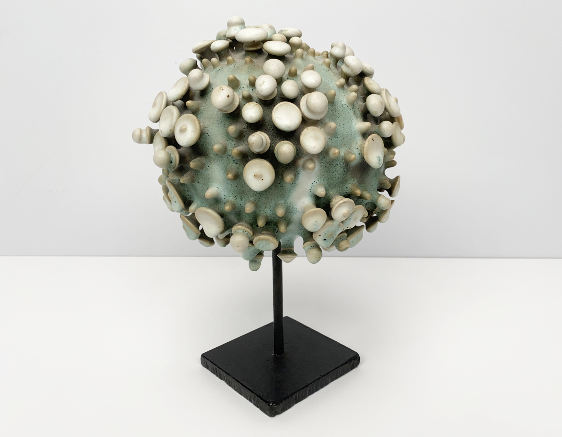 “Spike“ Plastik, Skulptur, Keramik, Unikat, von Wilhelm & Elly Kuch, 1970er
