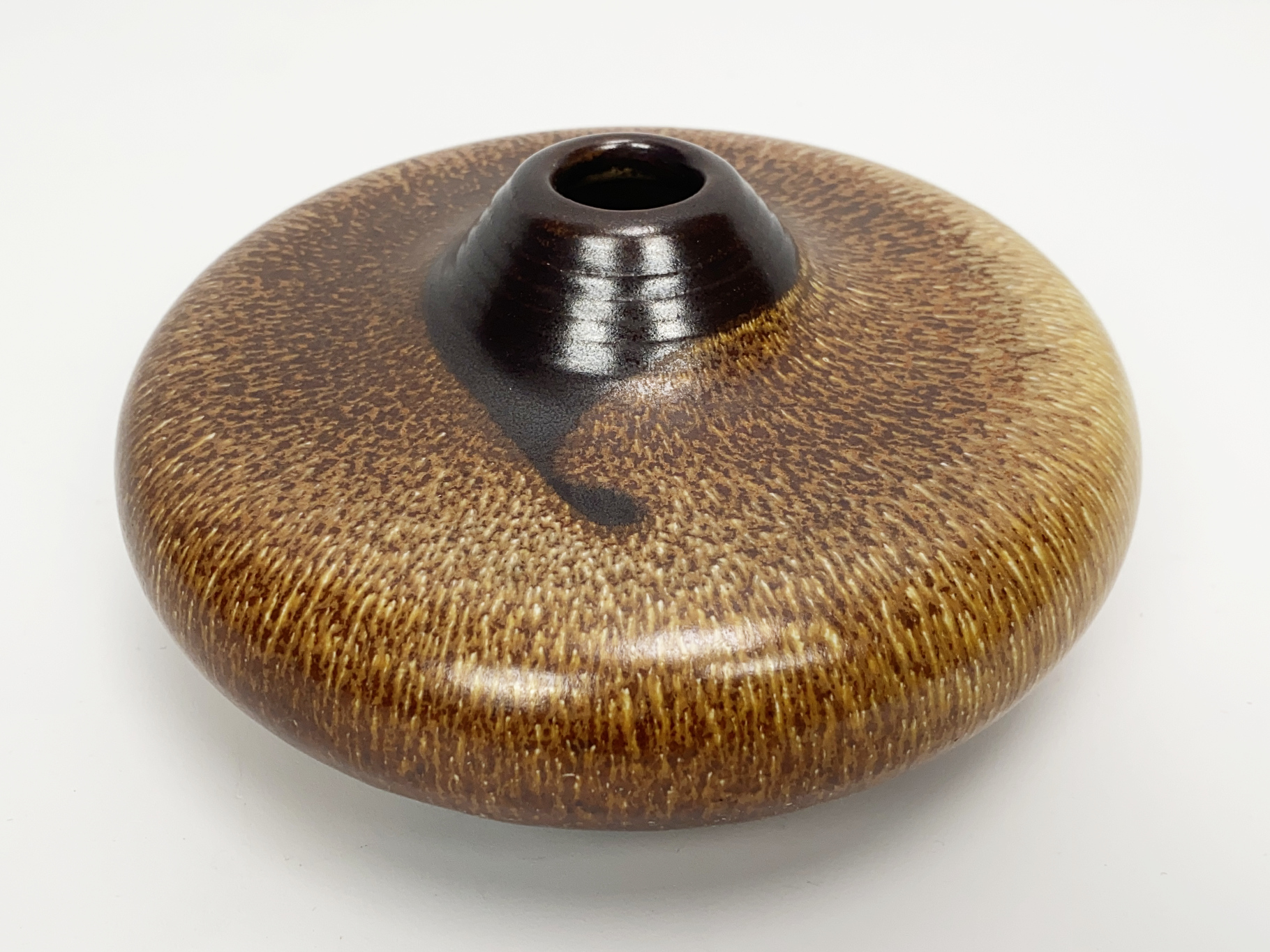Vase, Ceramic, Earthenware, Unique Piece, glazed, by Wilhelm & Elly Kuch, 1960s