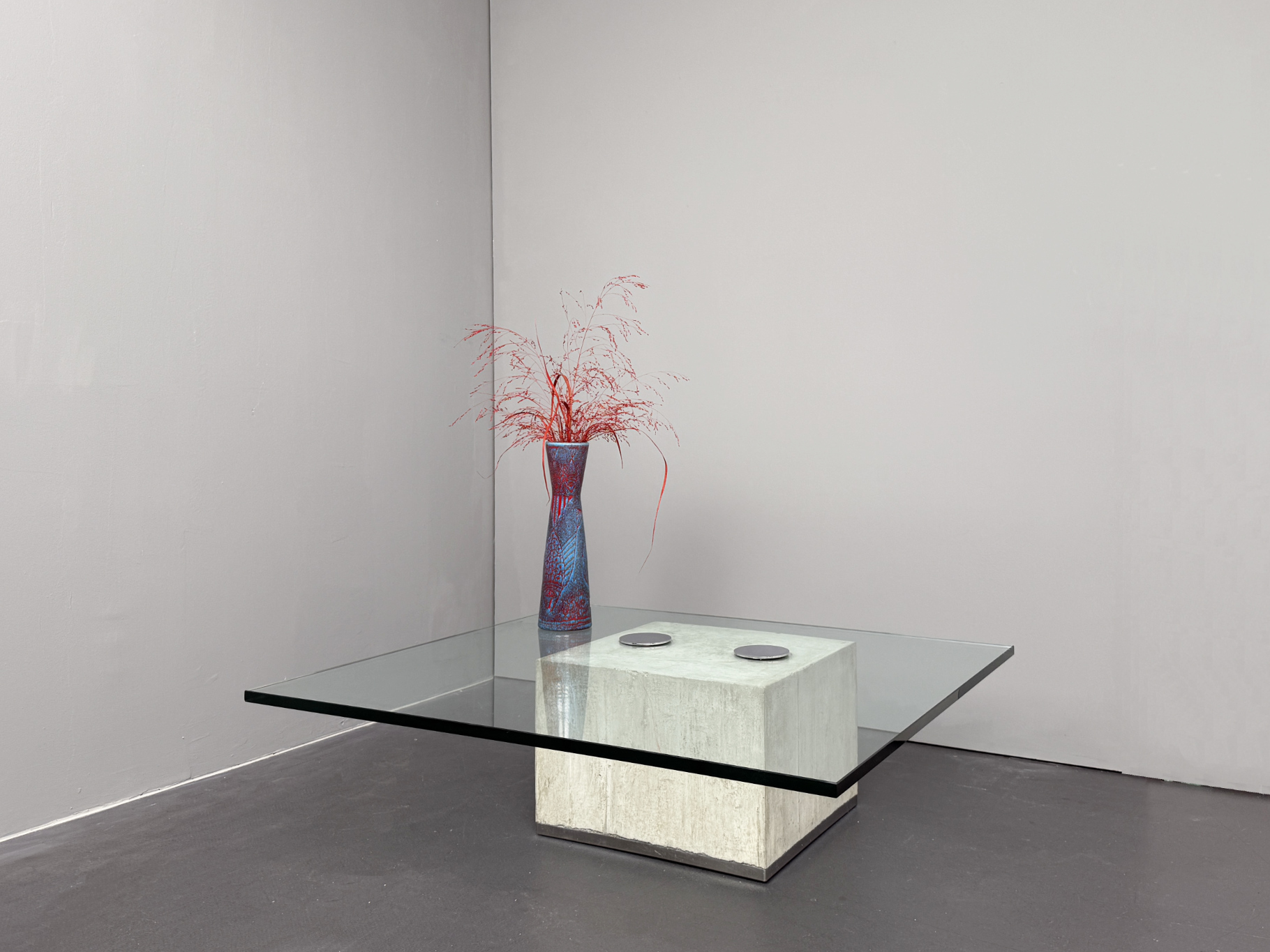 Sapo Coffee Table by Sergio & Giorgio Saporiti for Saporiti, Italy, 1970s
