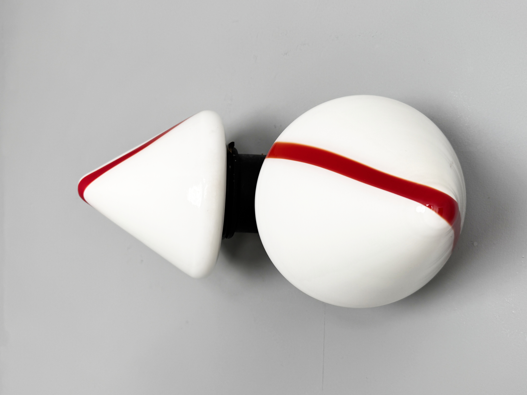 Wandlampe Miko 23, Außenbereich, von Renato Toso für Leucos, Italien, 1970er