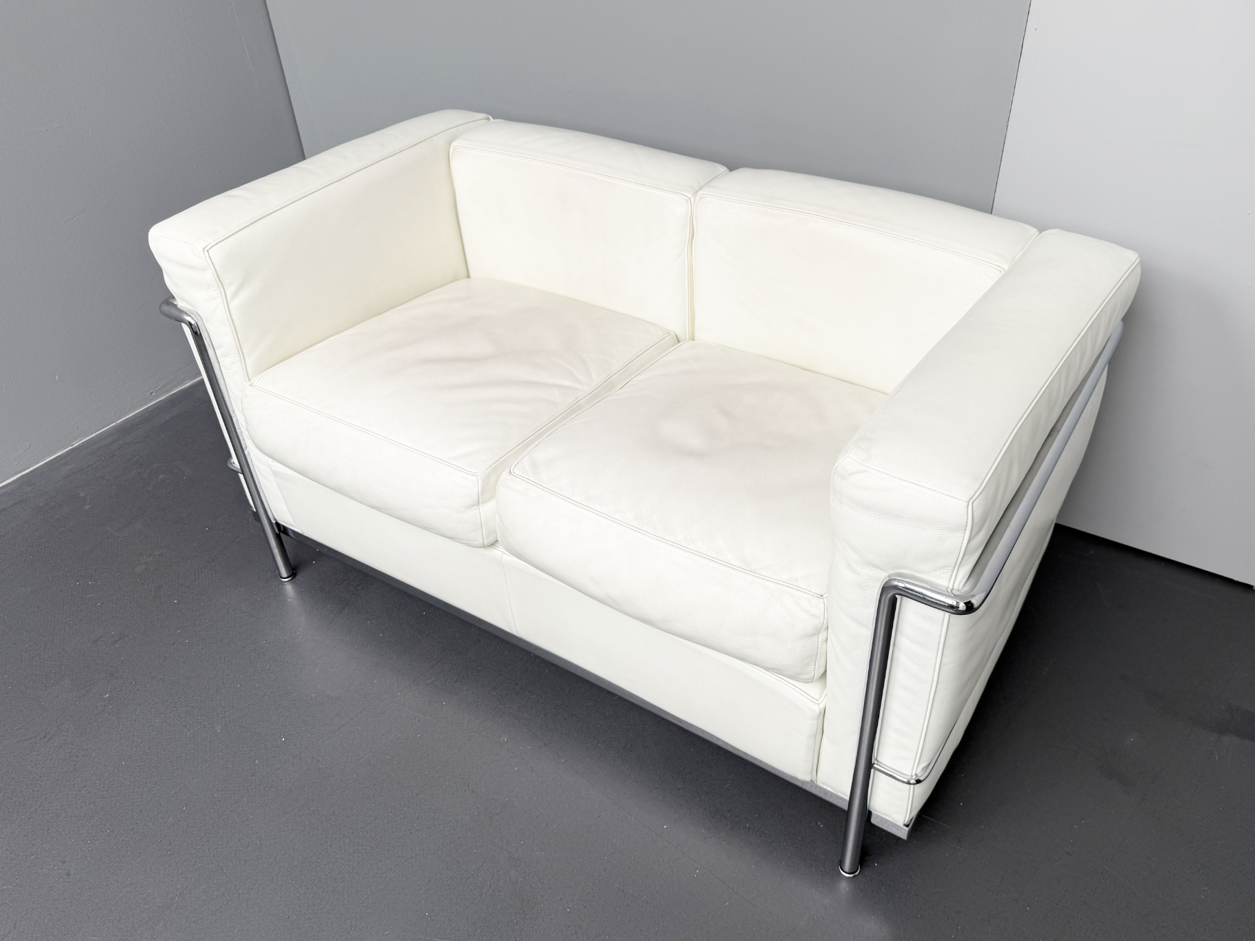 LC2 2-Seater Sofa by Le Corbusier for Cassina, Italy, 2000s