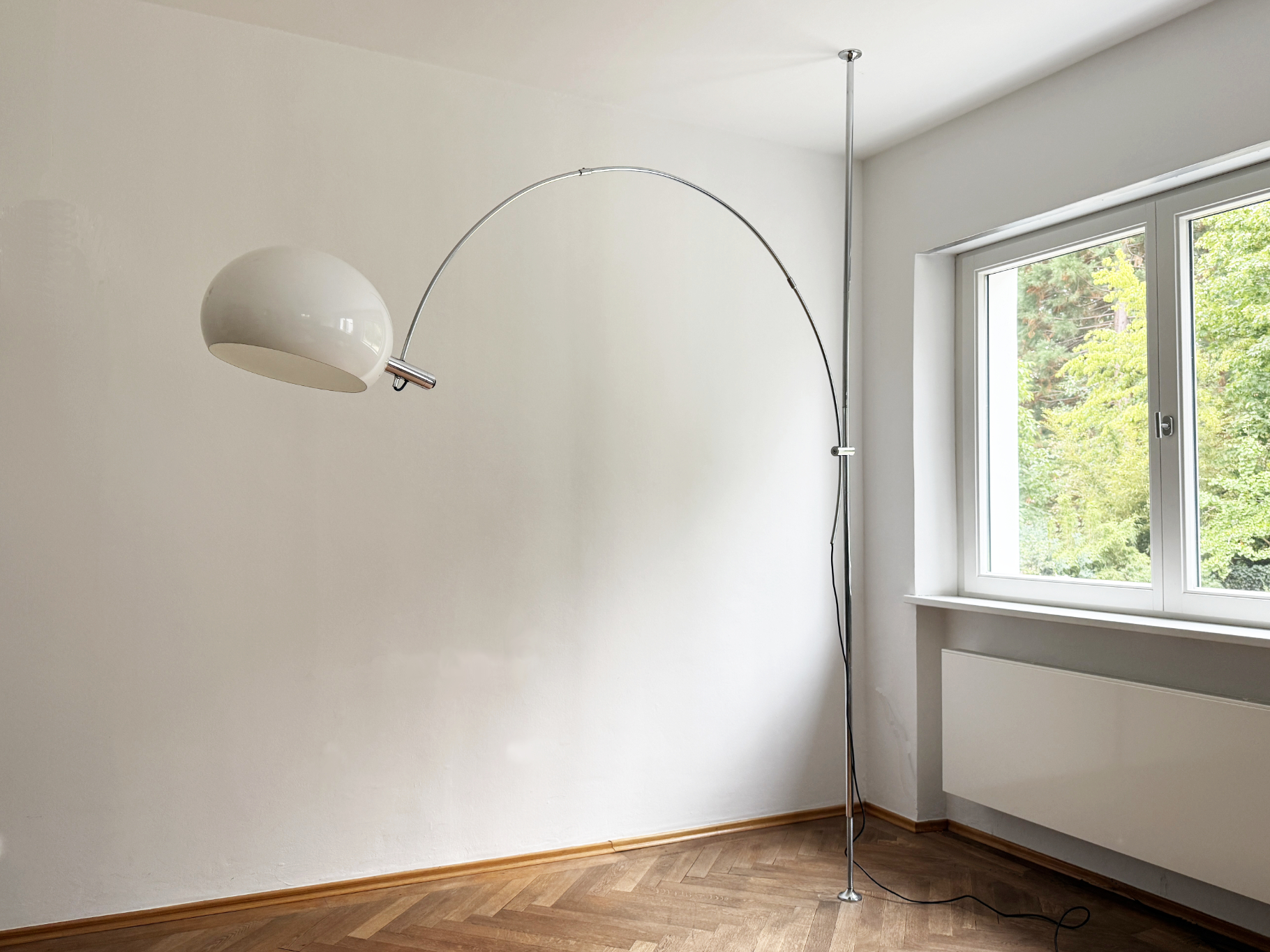 Bogenlampe, Klemmlampe von Florian Schulz, Germany, 1970s